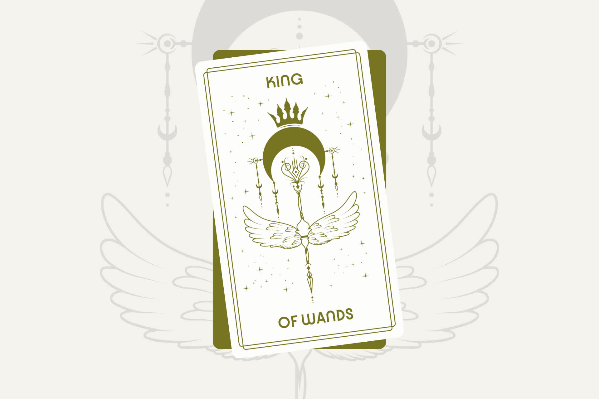 King of Wands Tarot Card