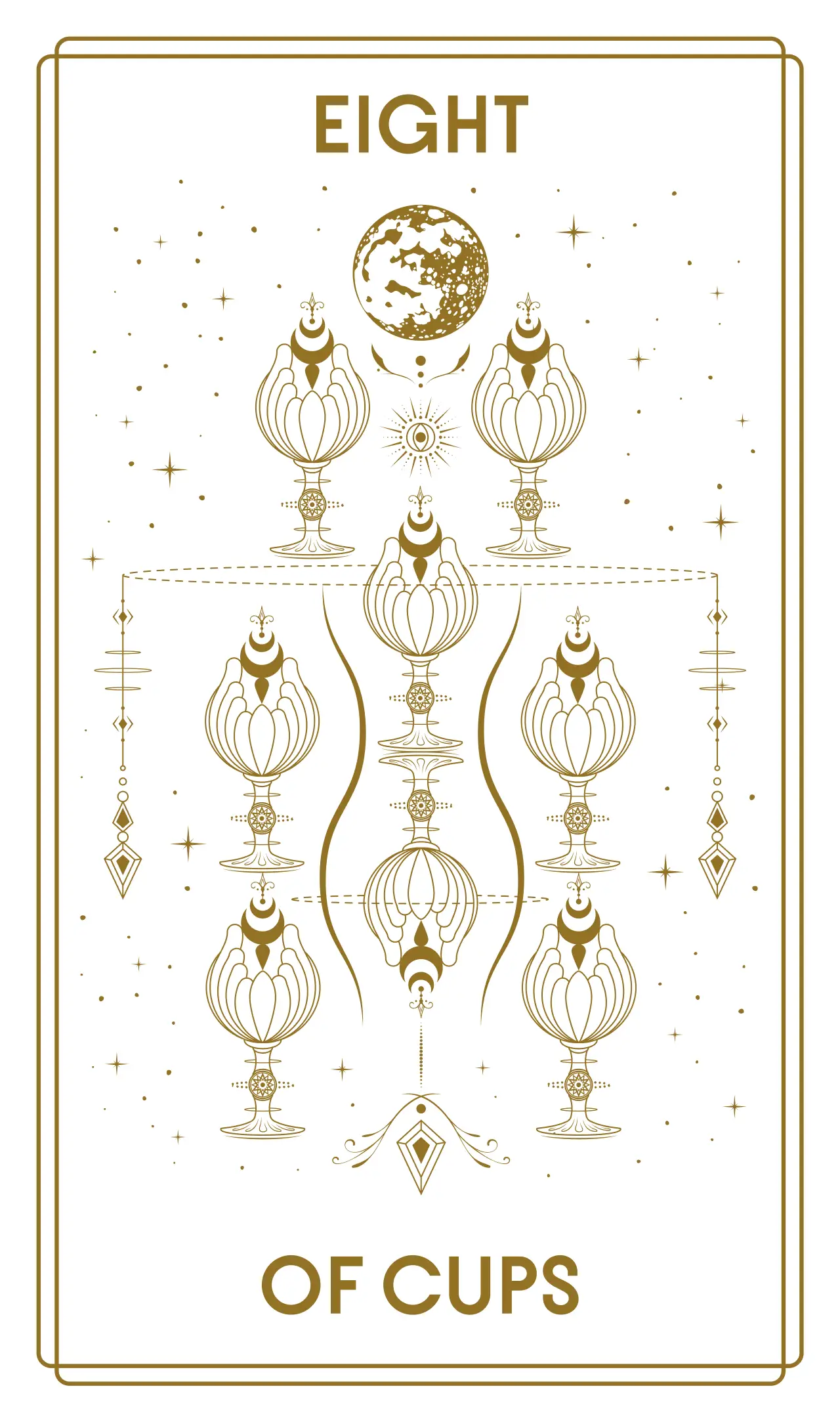 Nine of Cups Tarot Card Meaning and Keywords