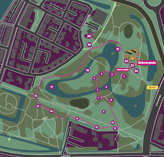Straalt 2025 plattegrond