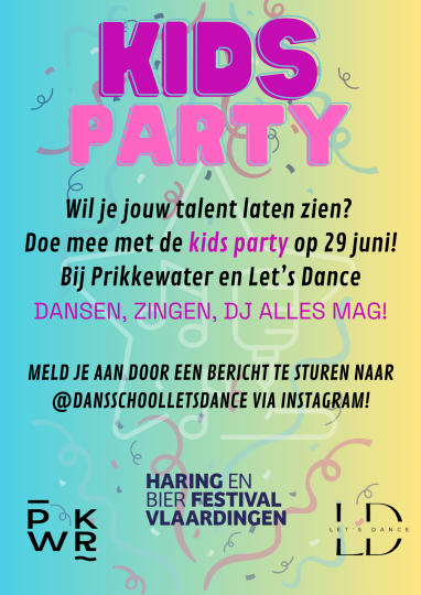 kids party prikkewater h&b