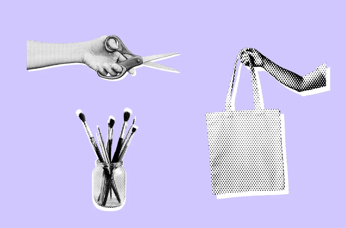 Tote bag schilderen