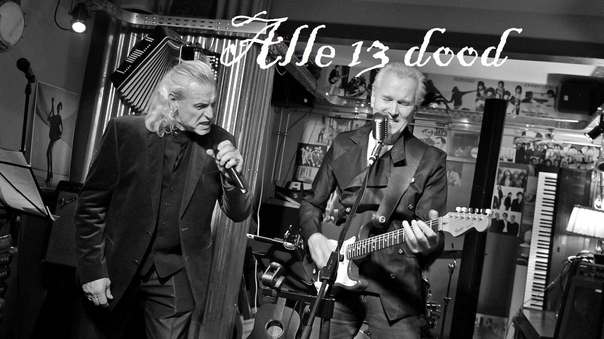 Alle 13 dood singalong live popquiz