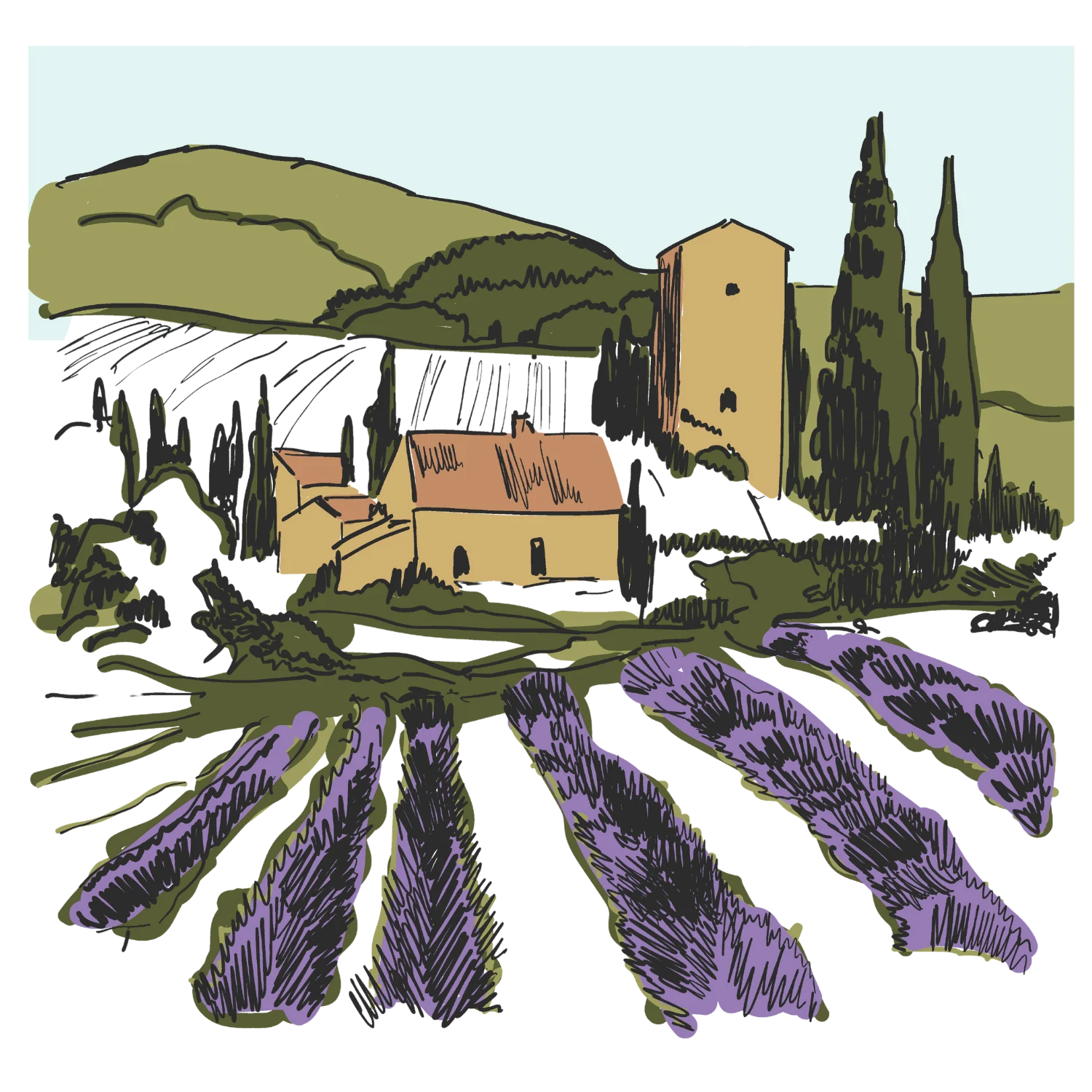 Provence, Van Gogh, and the Theme That Won’t Leave Me Alone