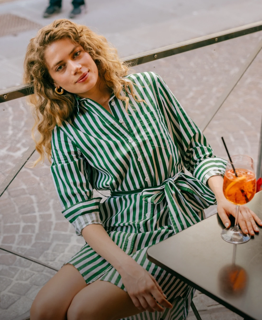 The Summer Wardrobe Event 30% off all apparel a woman wearing the sophia dress