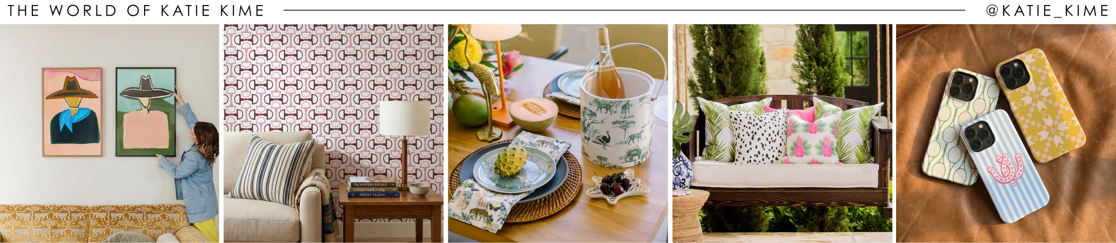 follow katie kime on instagram