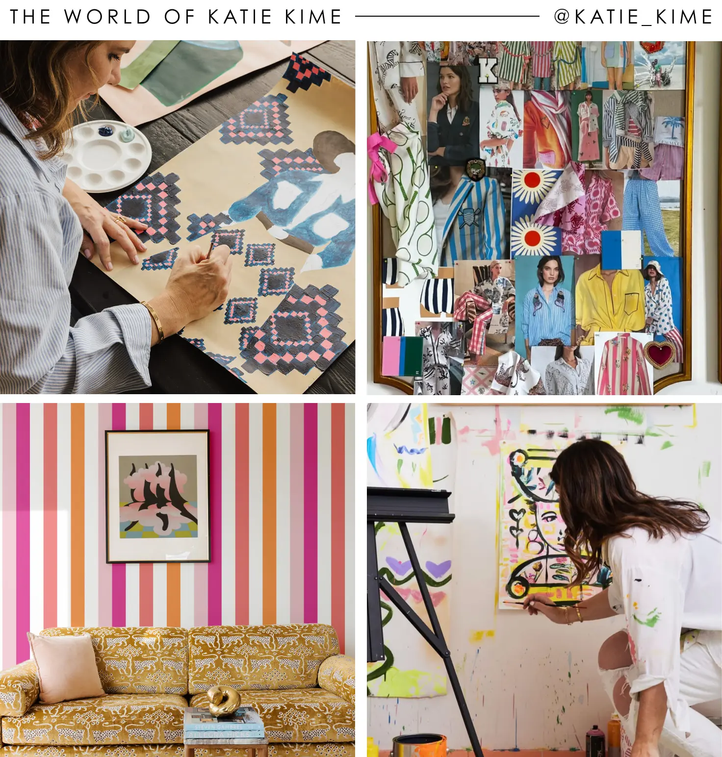 follow katie kime on instagram