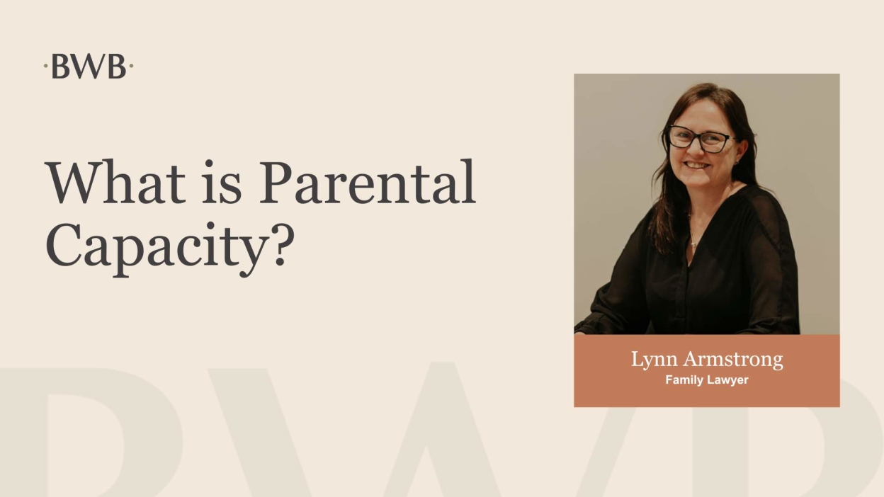 What is Parental Capacity?