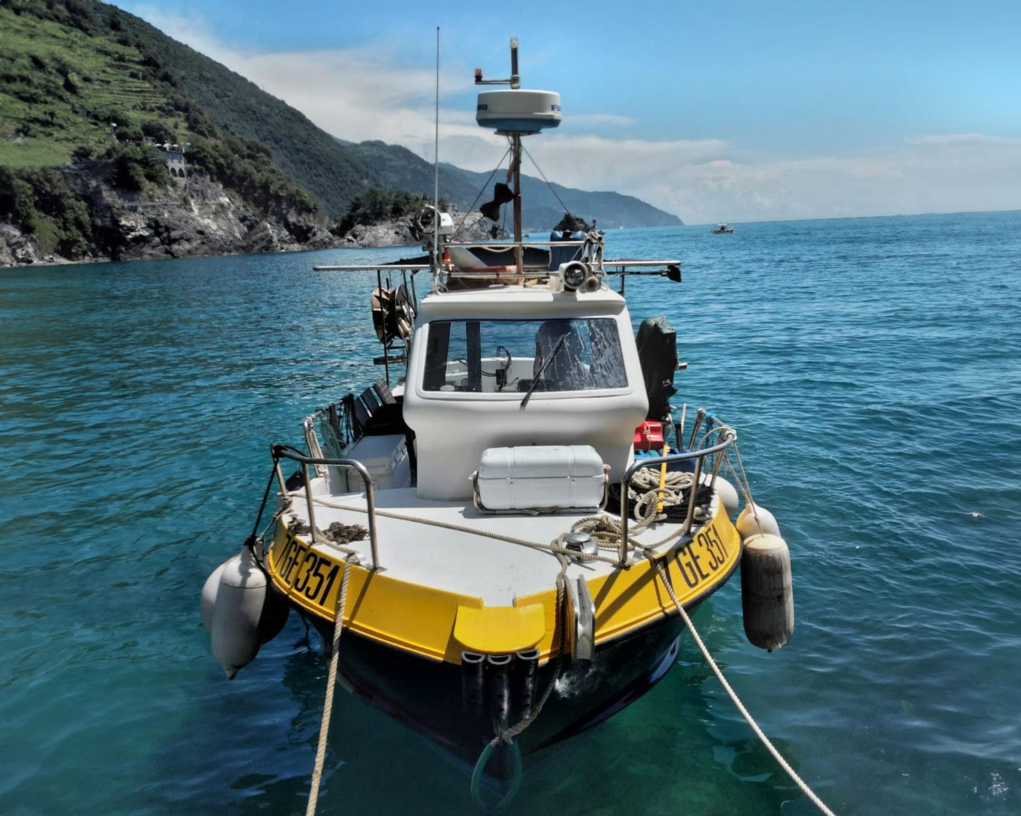 Boat of Popeye Boat Tours in Cinque Terre