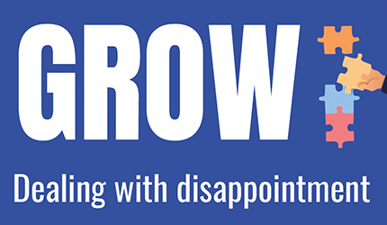 Thumbnail image for the Grow: Dealing with Disappointment - Teacher guide resource.