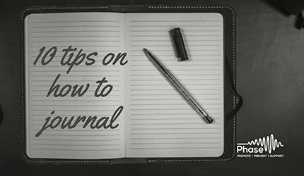 Thumbnail image for the Tips on how to journal resource.