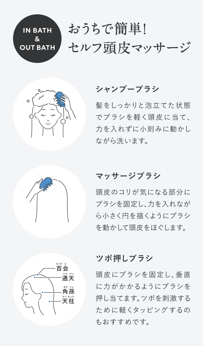 SCALP BRUSH - 【公式】8 THE THALASSO（エイトザタラソ）｜ タラソ