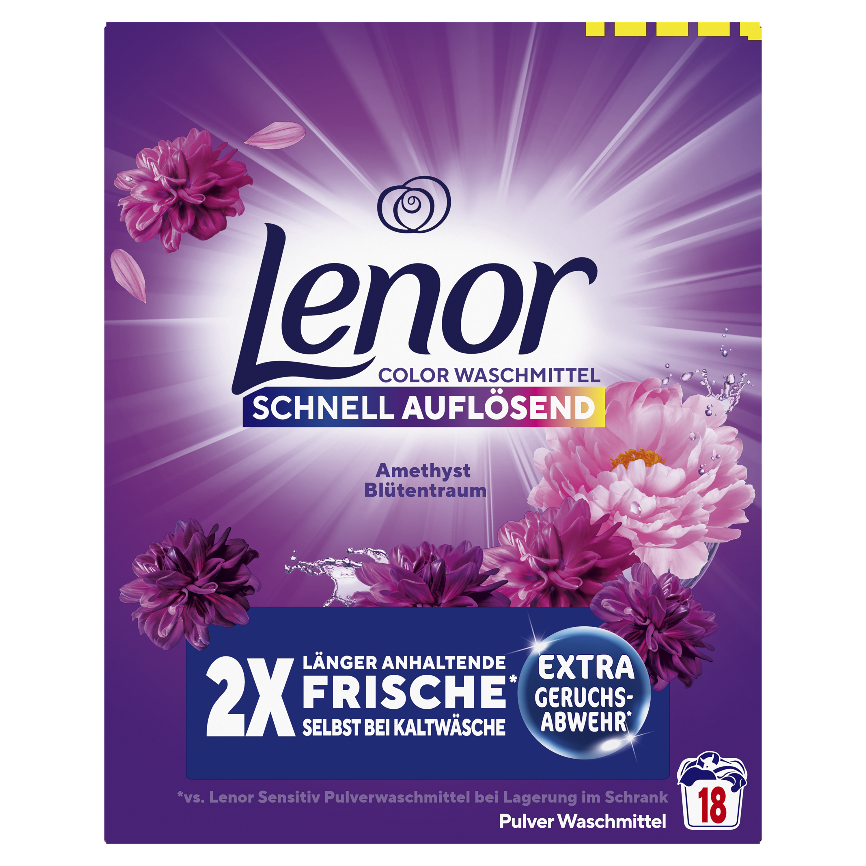Lenor Waschpulver Blütentraum – 18 WL