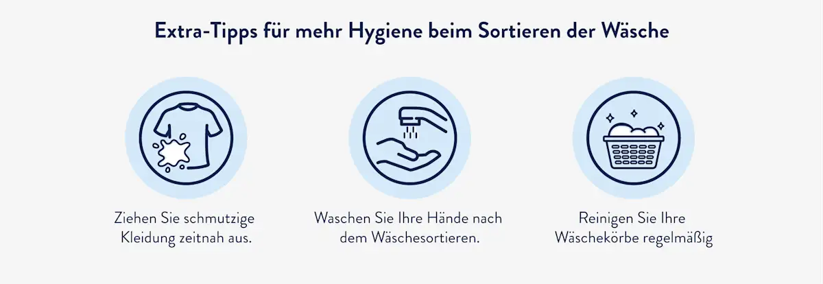 Tipps für mehr Hygiene beim Wäsche sortieren