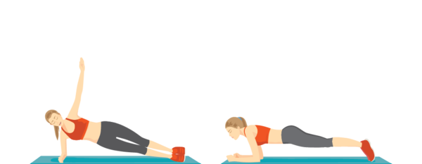 Plank Workout Graphic