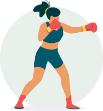 Person Boxing