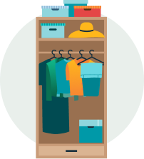 Organized Wardrobe