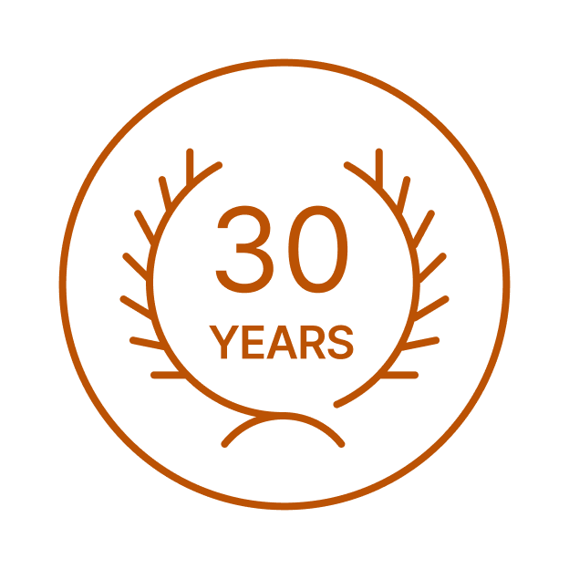 30 Years in Business icon