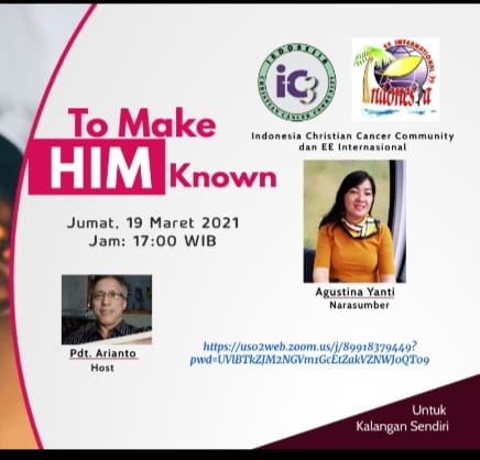 Jumpa sahabat IC3 bersama EE Internasional via zoom 