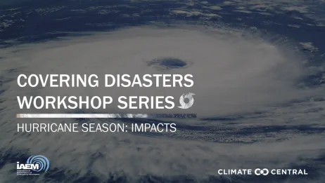 Taller de respuesta rápida: Temporada de huracanes - Impactos