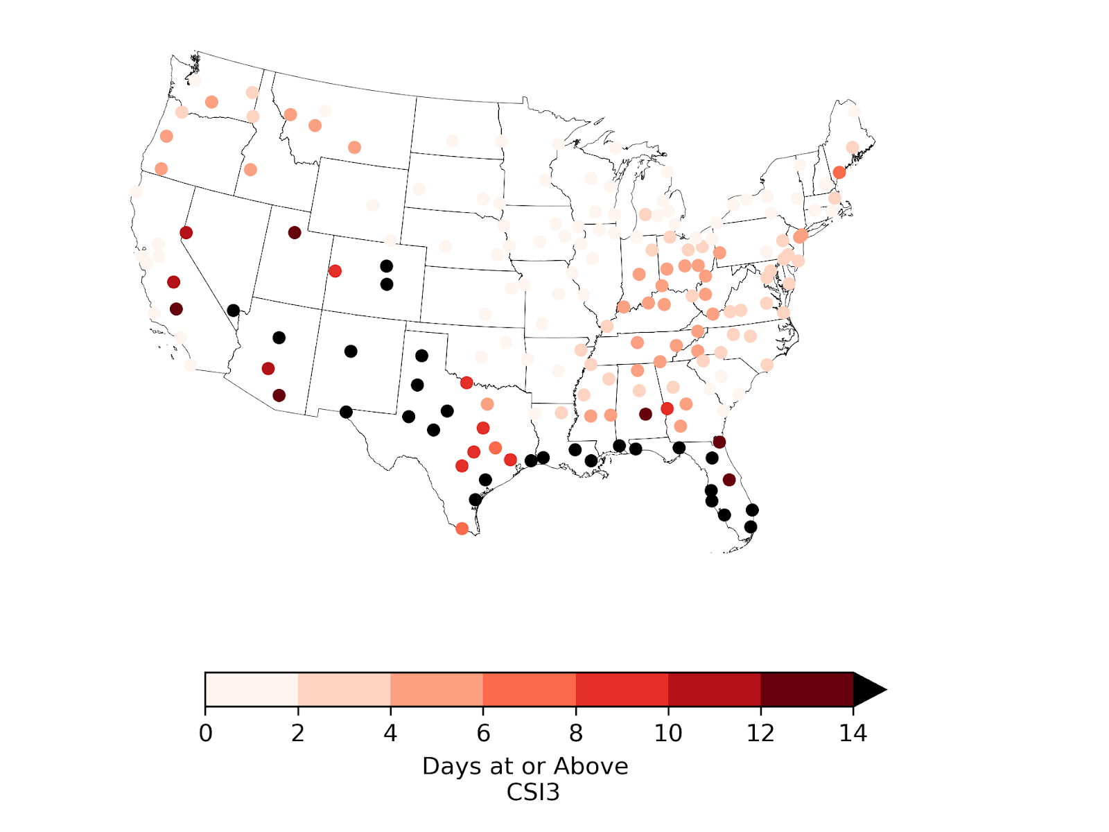 August 2024 US attribution map