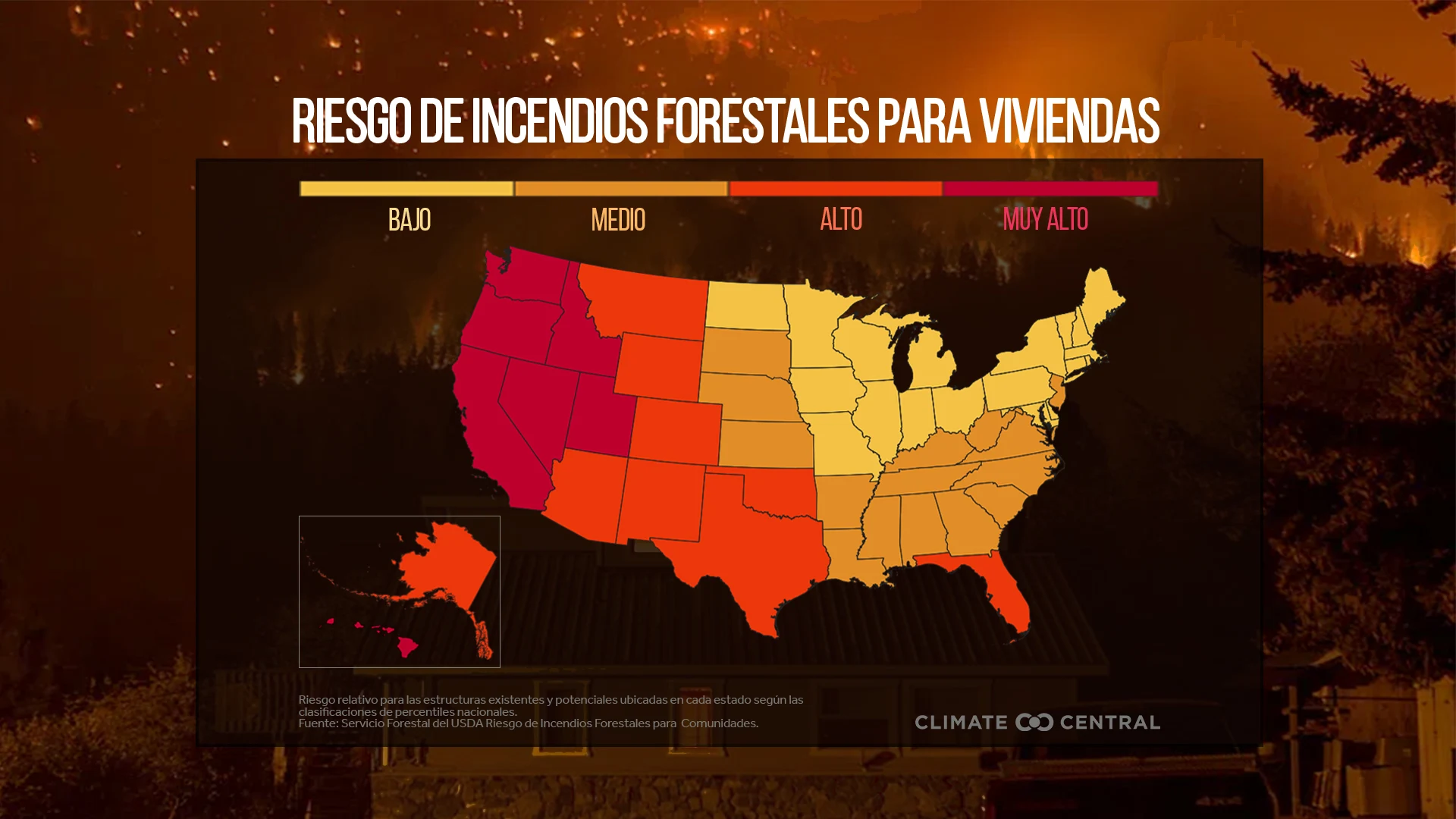 CM: Wildfire Risk to Homes 2024 (ES)