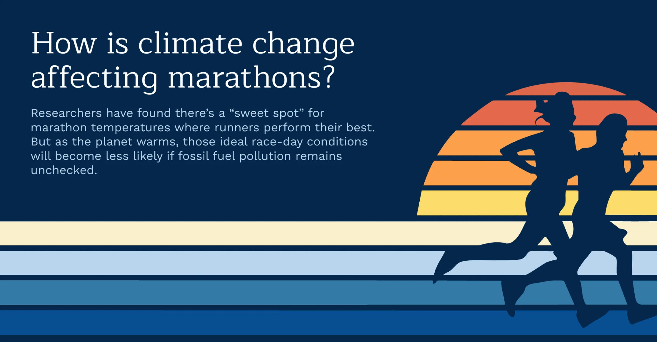 El Impacto del Cambio Climático: 86% de Maratones Mundiales Perderán Condiciones Ideales Antes de 2045