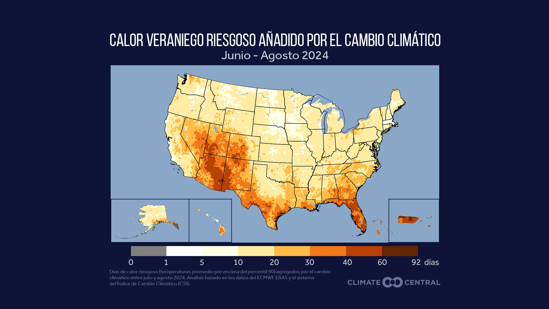 CM: Risky Summer Heat Addded by Climate Change 2024 (ES)