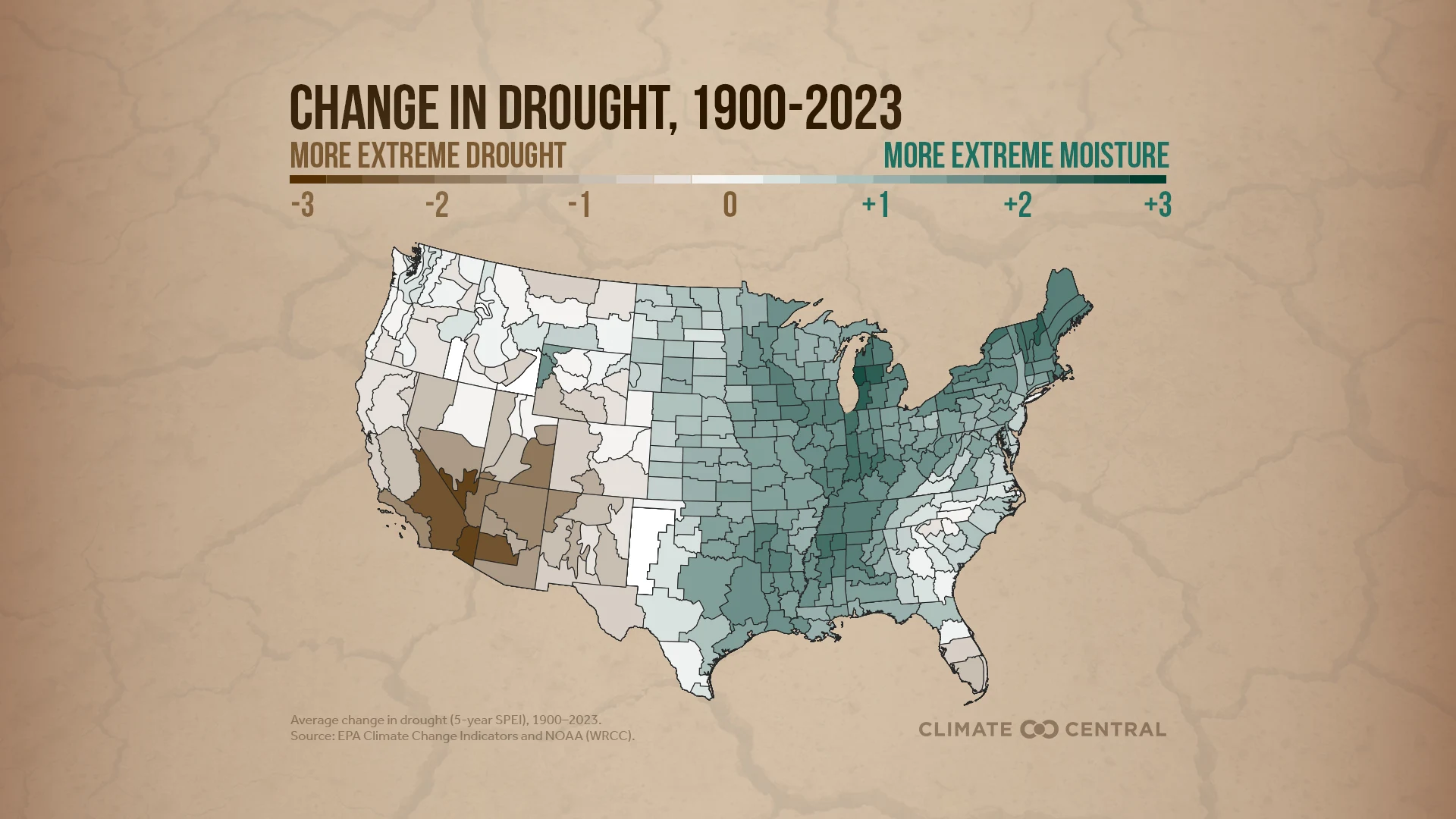 CM: Change in Drought, 1900-2023 (EN)