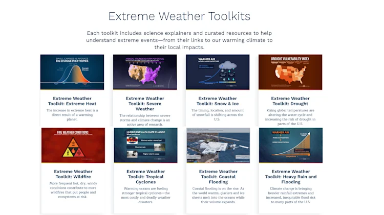 Extreme Weather Toolkits