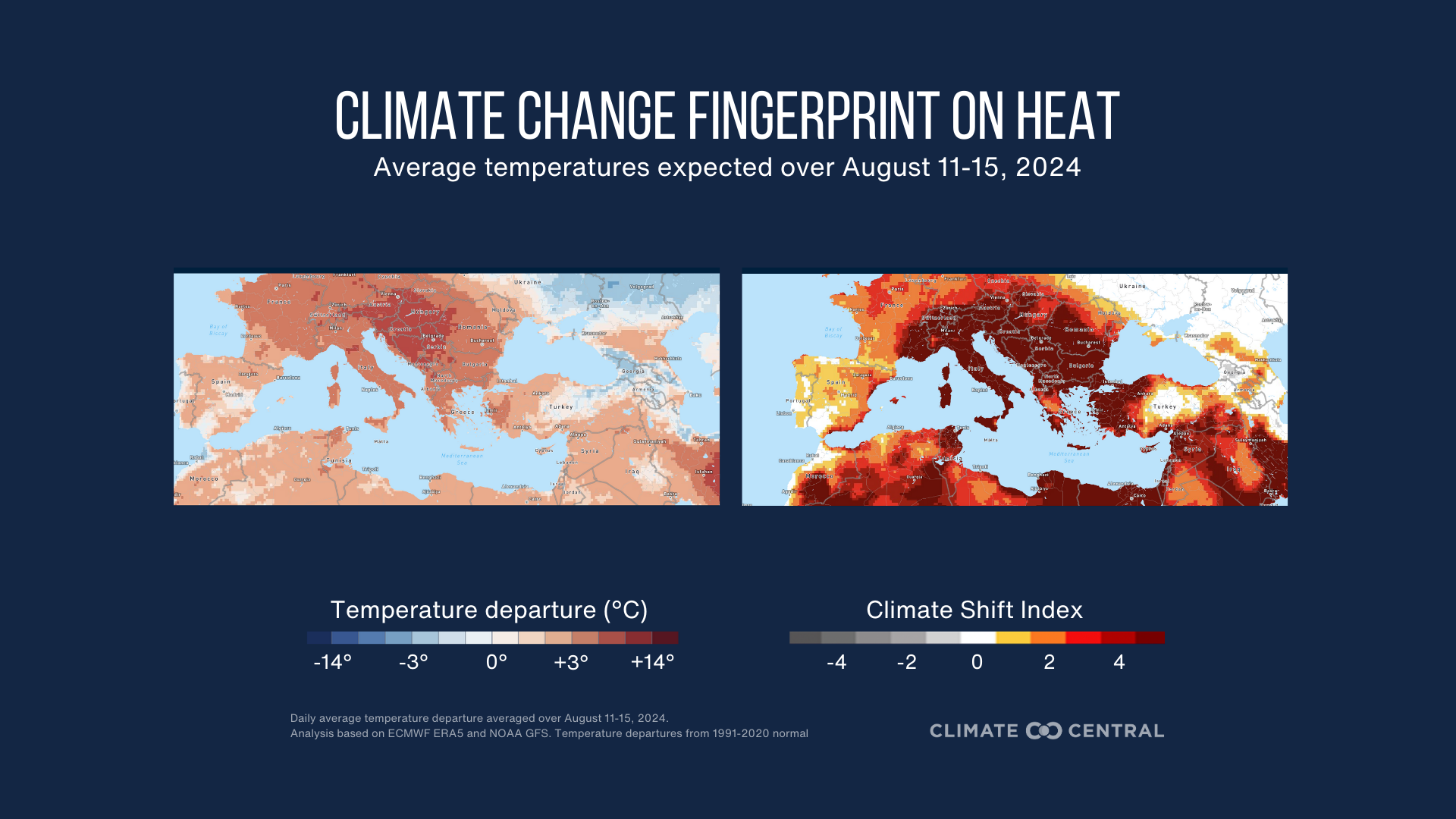 Climate Shift Index Alert: Mediterranean August 13 2024 (EN)