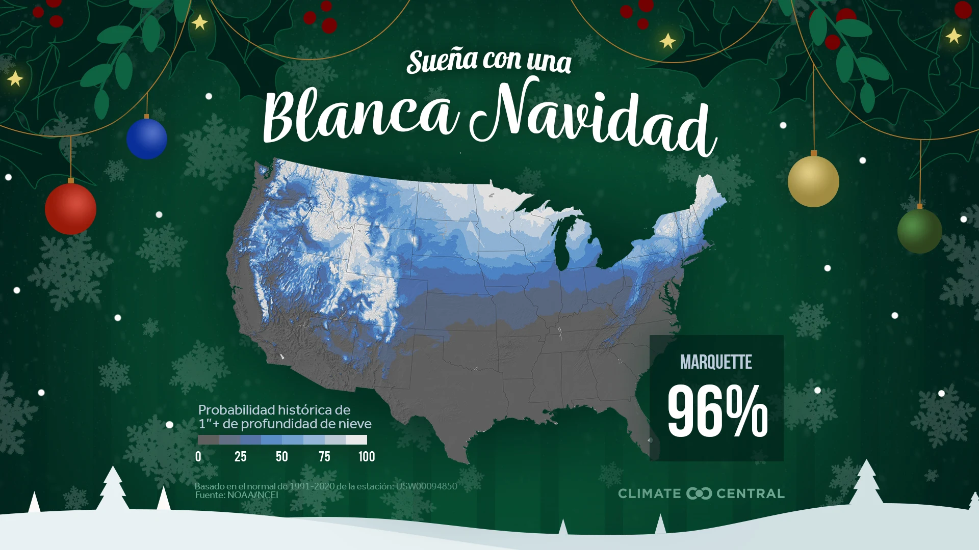 CM: Snow on December 25 2024 (ES)