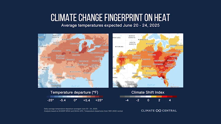 CSI alert graphic: Central and Eastern US (June 2025)