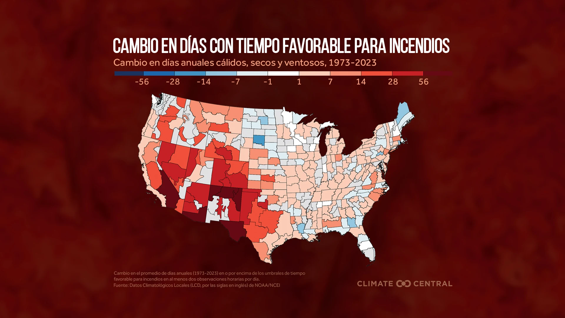 CM: Change in Fire Weather Days 2024 (ES)