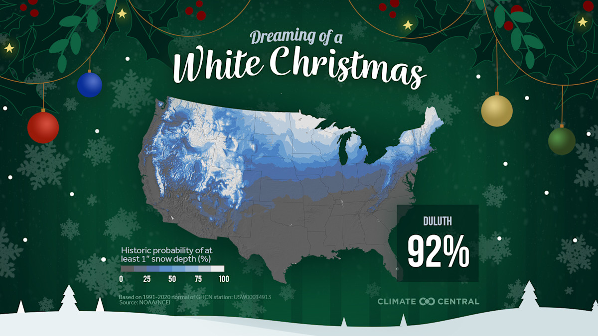 The Warming Festive Season Climate Central