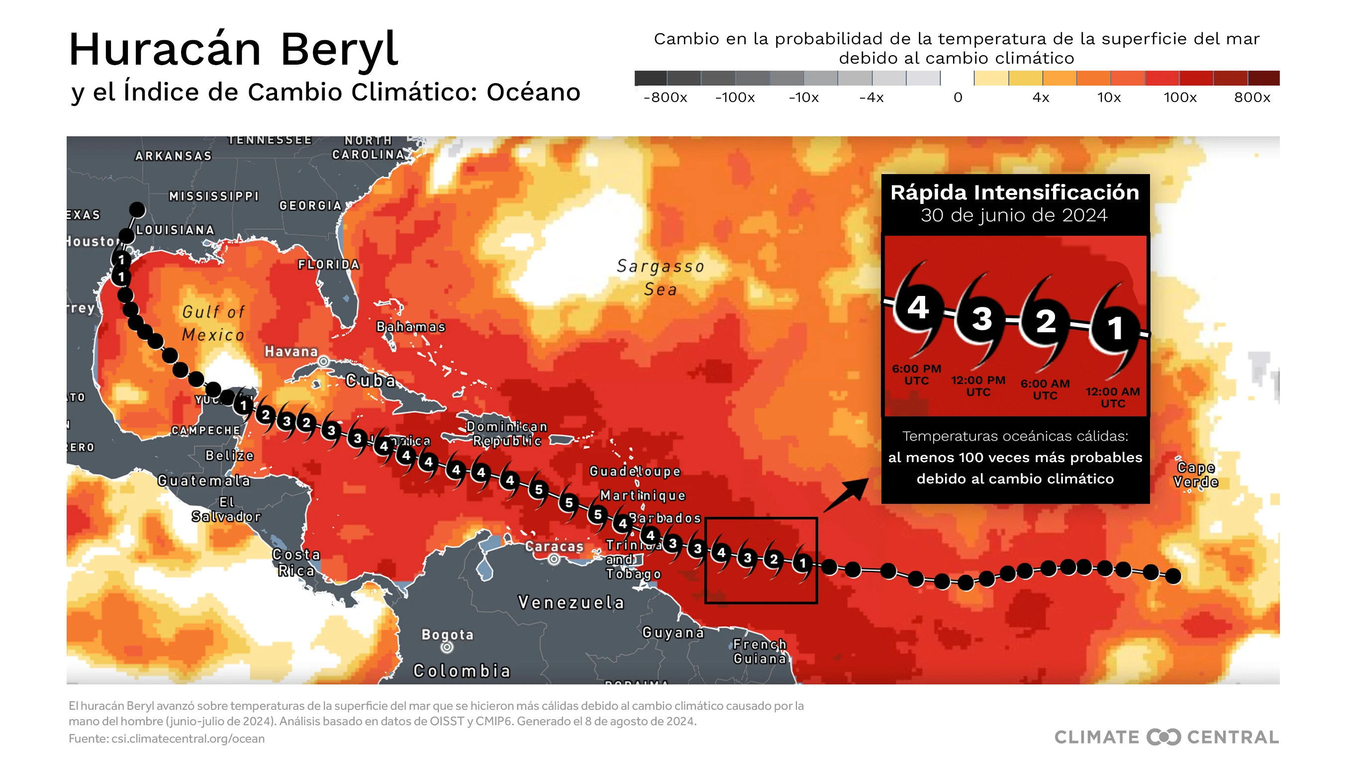 Hurricane Beryl report graphic (ES)