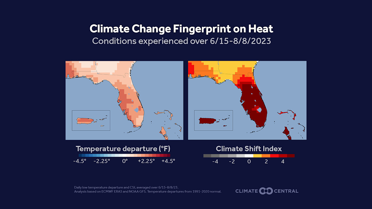 Climate Shift Index® alert | Climate Central