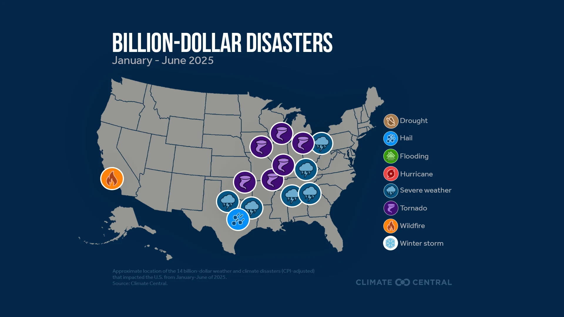 CM: Billion-Dollar Disasters January - June 2025 (EN)