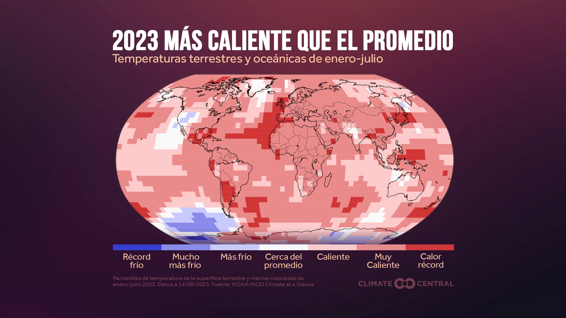 CM: 2023 Global Temperature Anomalies through July (ES)