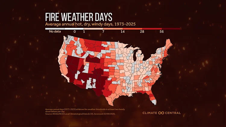 CM: Average Annual Fire Weather Days 2026 (EN)