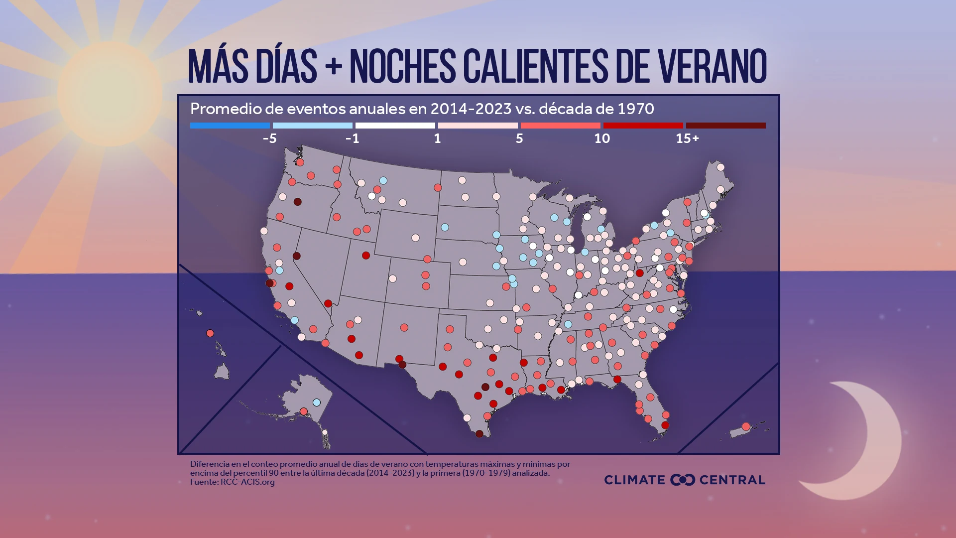 CM: More Combined Hot Summer Days and Nights 2024 (ES)