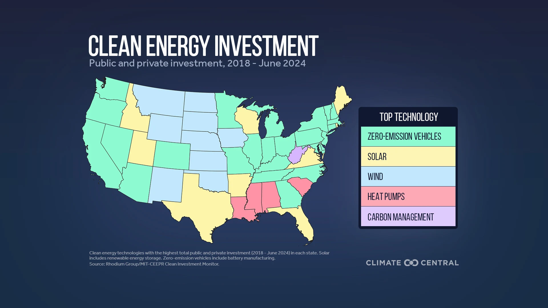 CM: Top Clean Energy Technology in Each State 2024 (EN)