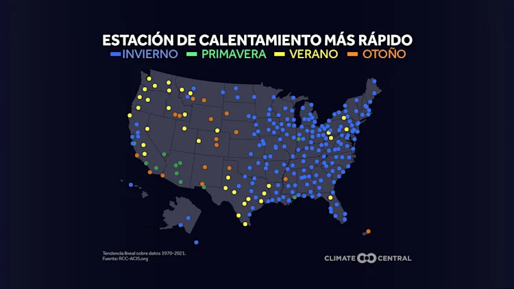 CM: Fastest Warming Seasons 2022 (ES)