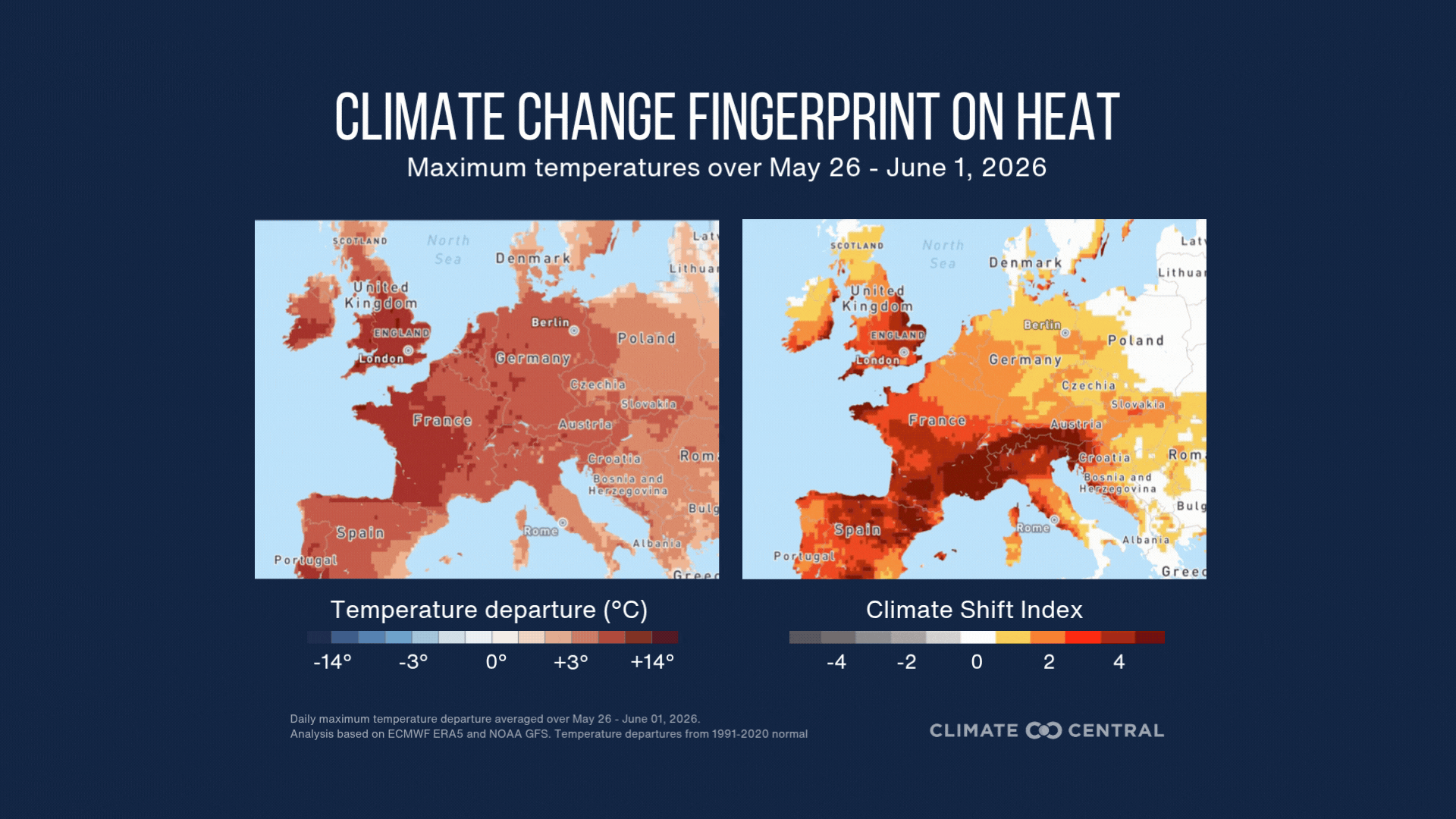 Climate Shift Index Alerts | Climate Central