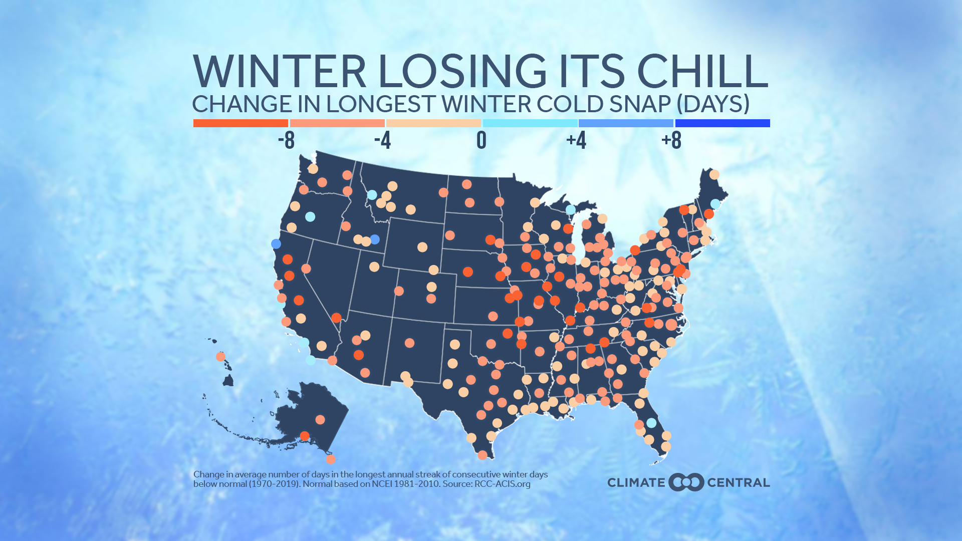 Shorter Cold Snaps | Climate Central