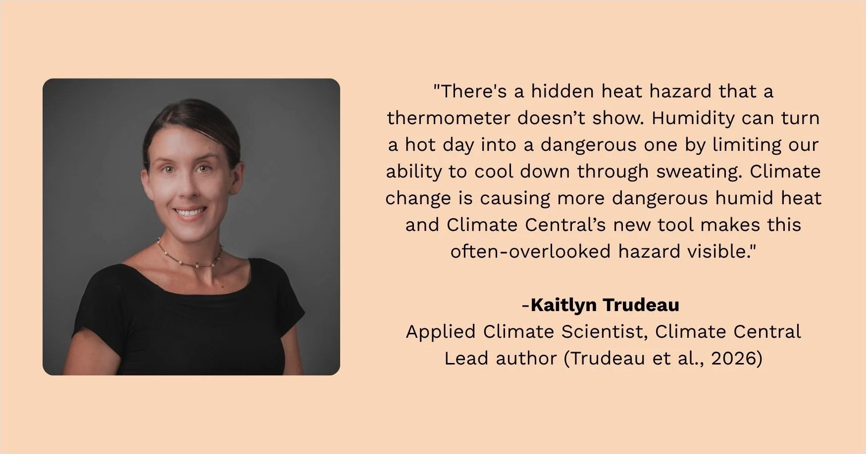 Kaitlyn Trudeau Humid Heat Quote 2026