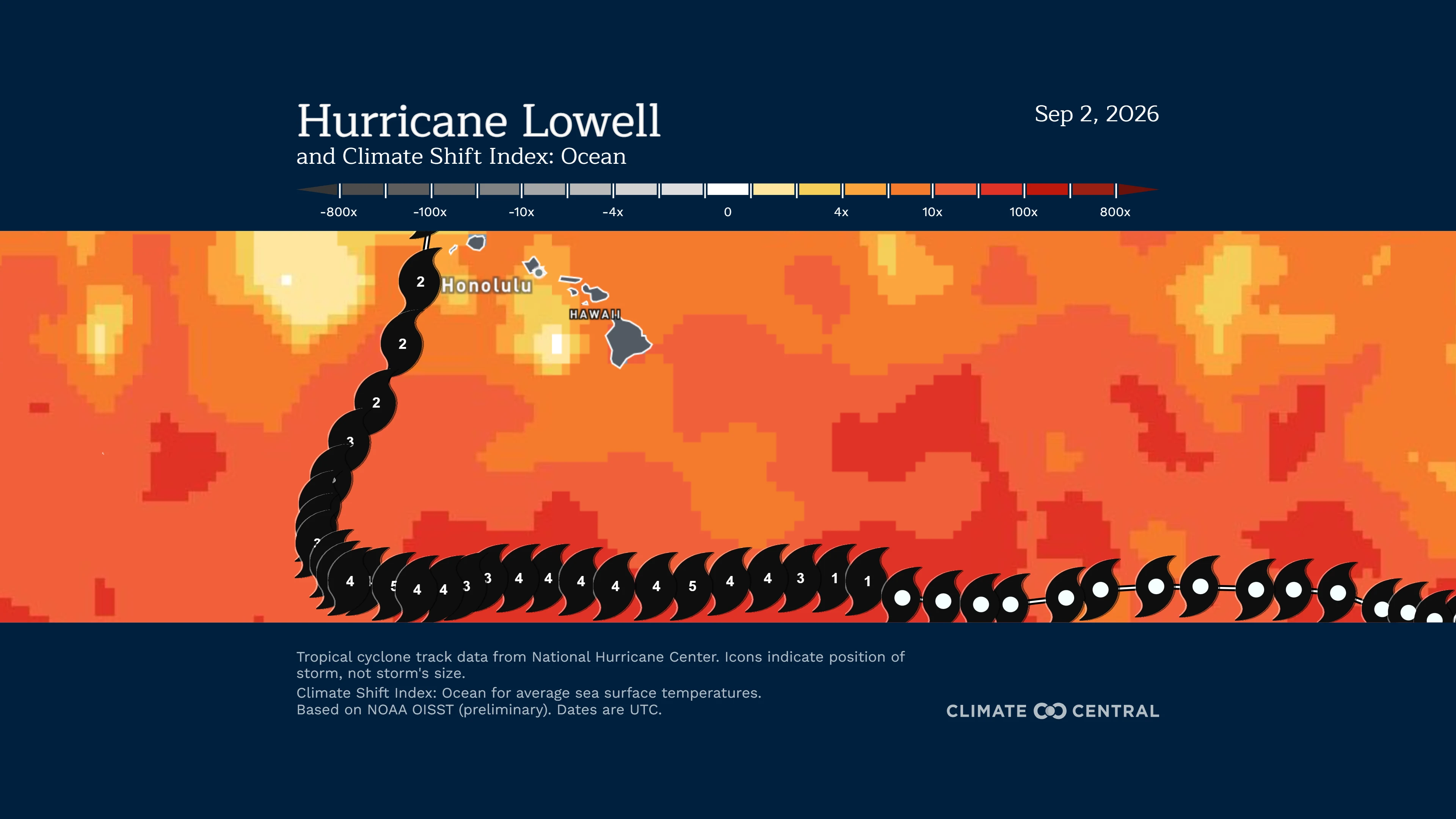 MINI ALERT - Hurricane Lowell’s torrential Hawaii rainfall linked to climate change boosted Pacific warmth - September 2026