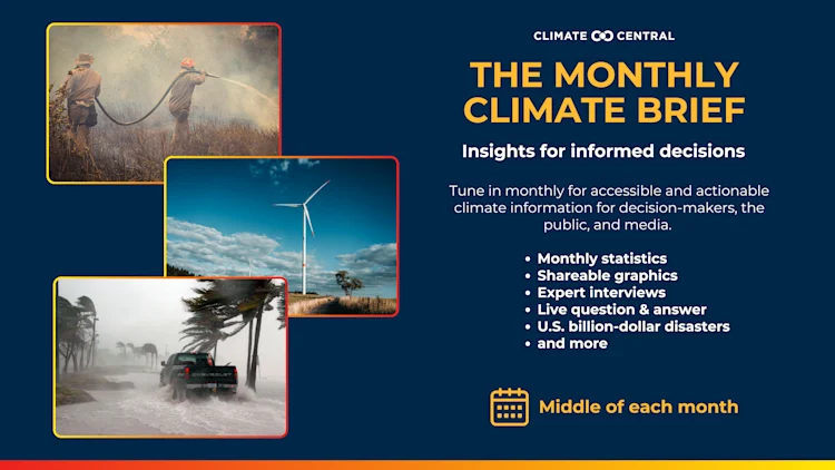 CS: The Monthly Climate Brief - Promotion Graphic