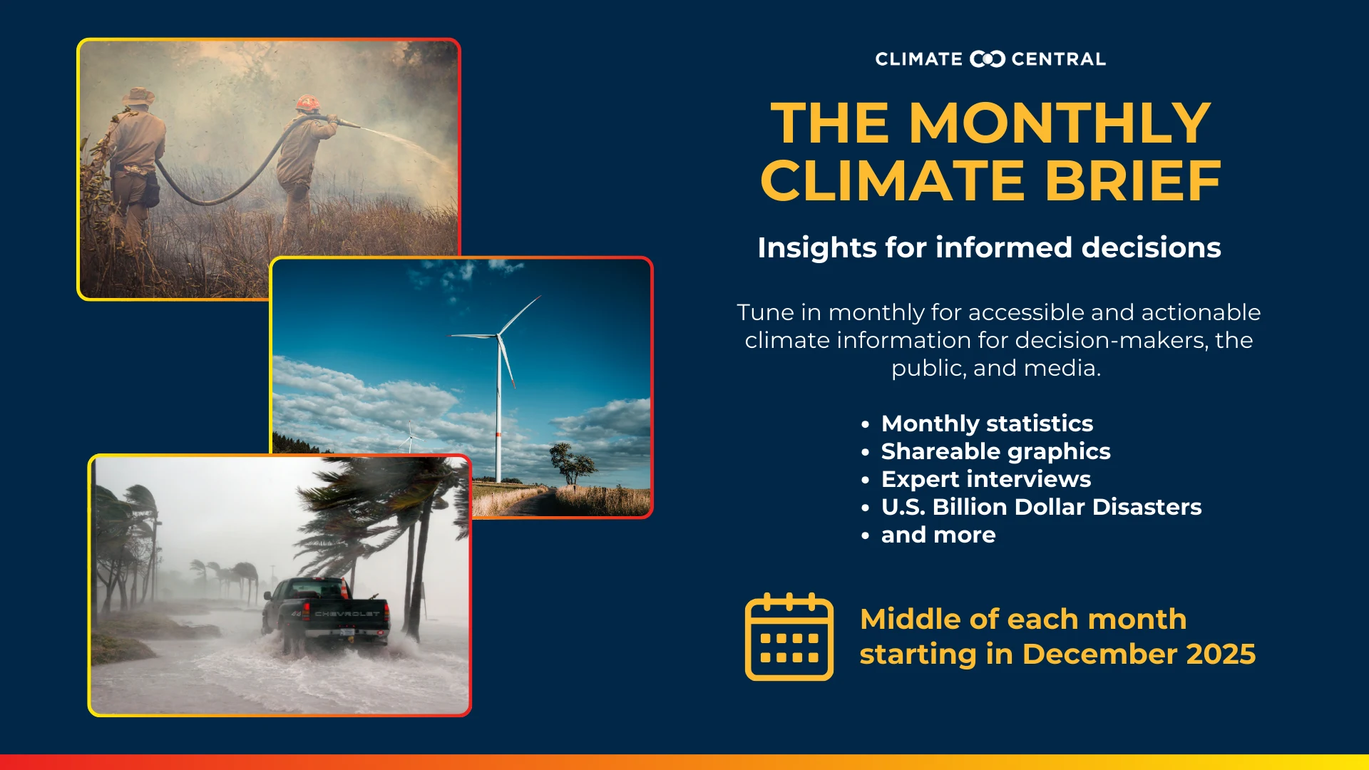 CS: The Monthly Climate Brief - Promotion Graphic