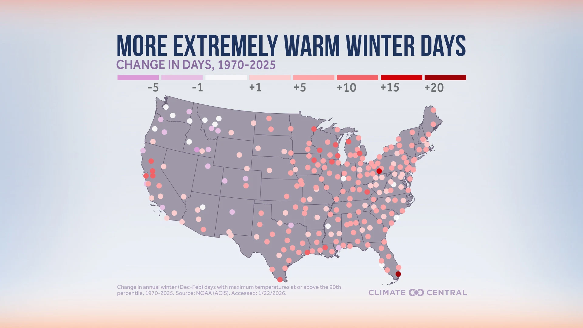 CM: Change in Extremely Warm Winter Days 1970-2025 (EN)