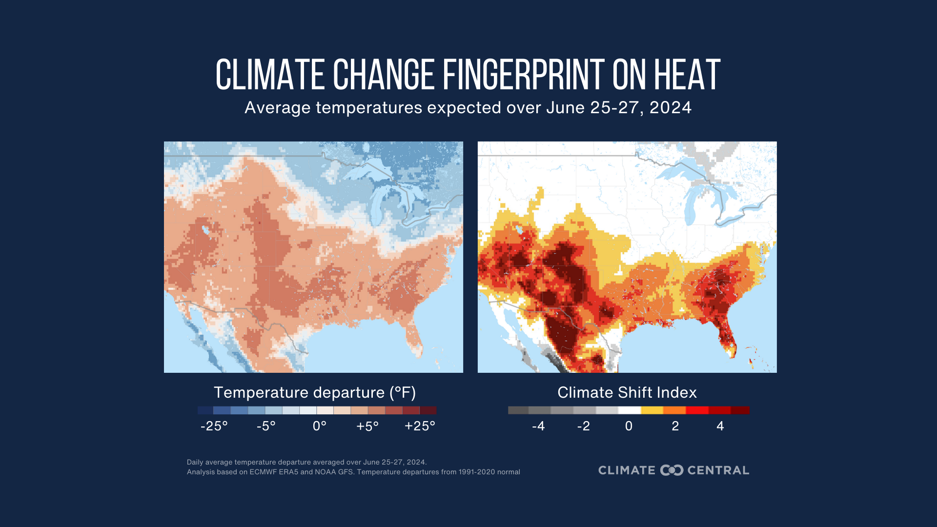 Southern U.S. impacted by climate change-influenced heat | Climate Central